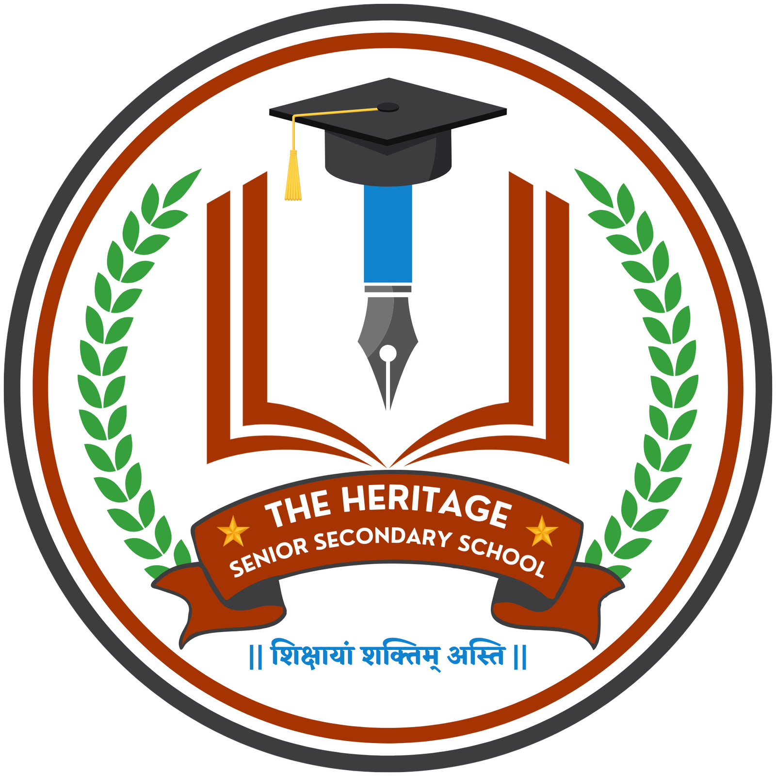 The Heritage Senior Secondary School Logo